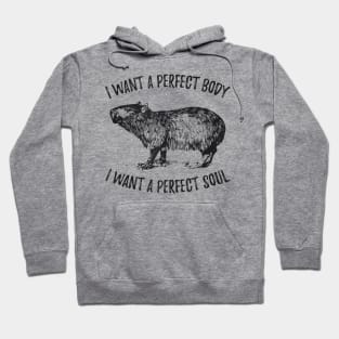 i want a perfect body i want a perfect Hoodie